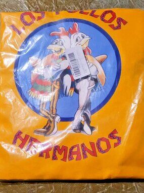 new BREAKING BAD LOS POLLOS HERMANOS YELLOW APRON chicken tv show